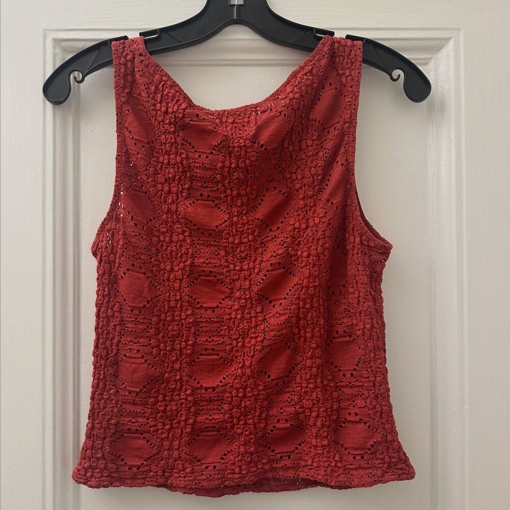 With Jean Maeve Tank Top in Red